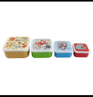 Snack Boxes 4/ST Woodland