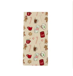 Print Towel Cookies & Cocoa