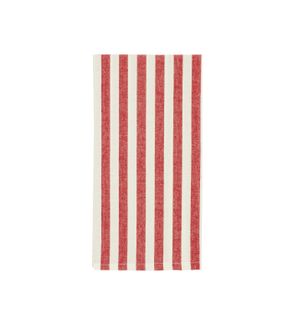 Print Towel Red Stripe