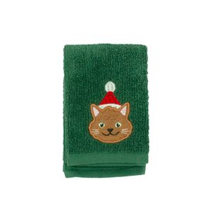 SCRUBSY Scrubber & Dishcloth Festive Cats