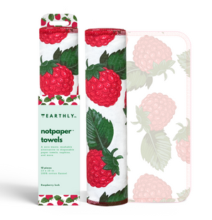 Reusable Paper Towel 10/PK Raspberry Lush